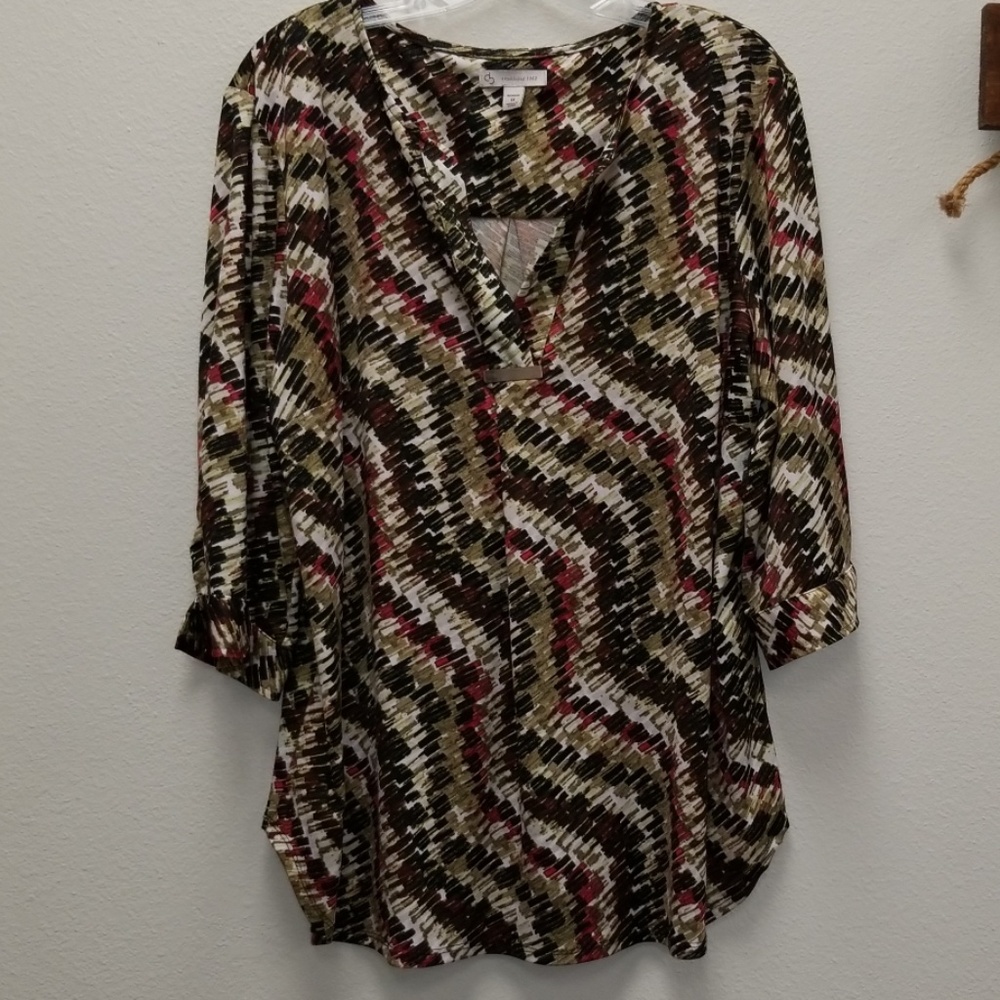 EUC Christoper & Banks blouse size 1X
